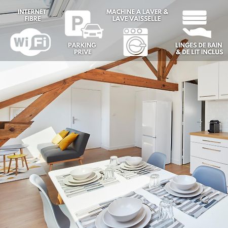 Apartamento Minuit A Paris - Wifi Fibre/Linge/Parking Châteaubriant Exterior foto