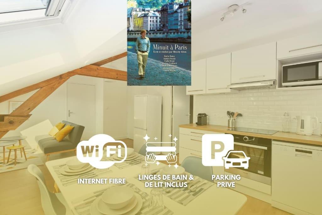 Apartamento Minuit A Paris - Wifi Fibre/Linge/Parking Châteaubriant Exterior foto